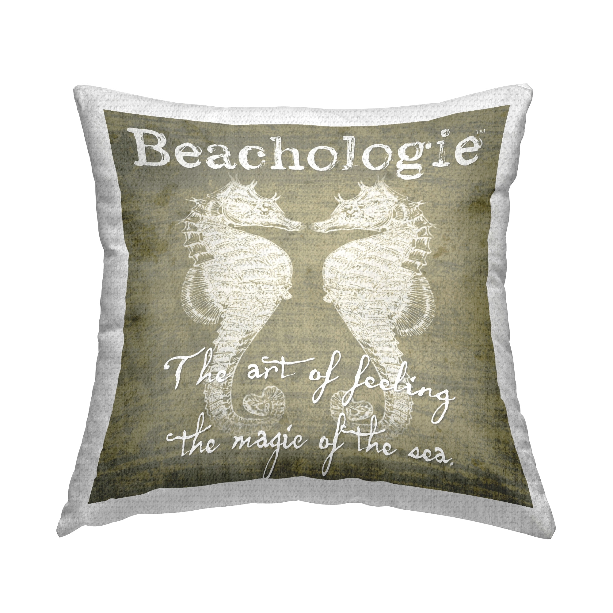 Stupell Magic Of The Sea Beachologie Printed Outdoor Throw Pillow Design by Graffi*Tee Studios