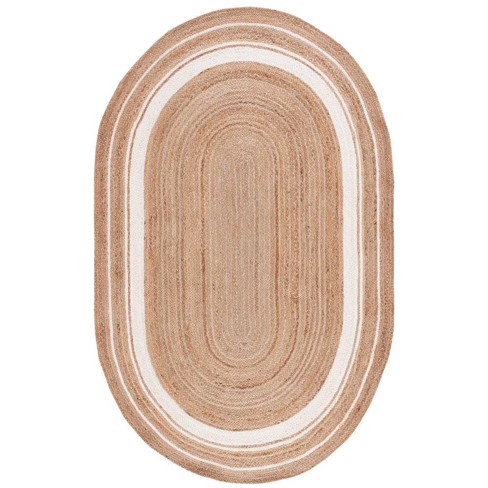 SAFAVIEH Natural Fiber Concetta Country Farmhouse Jute Rug