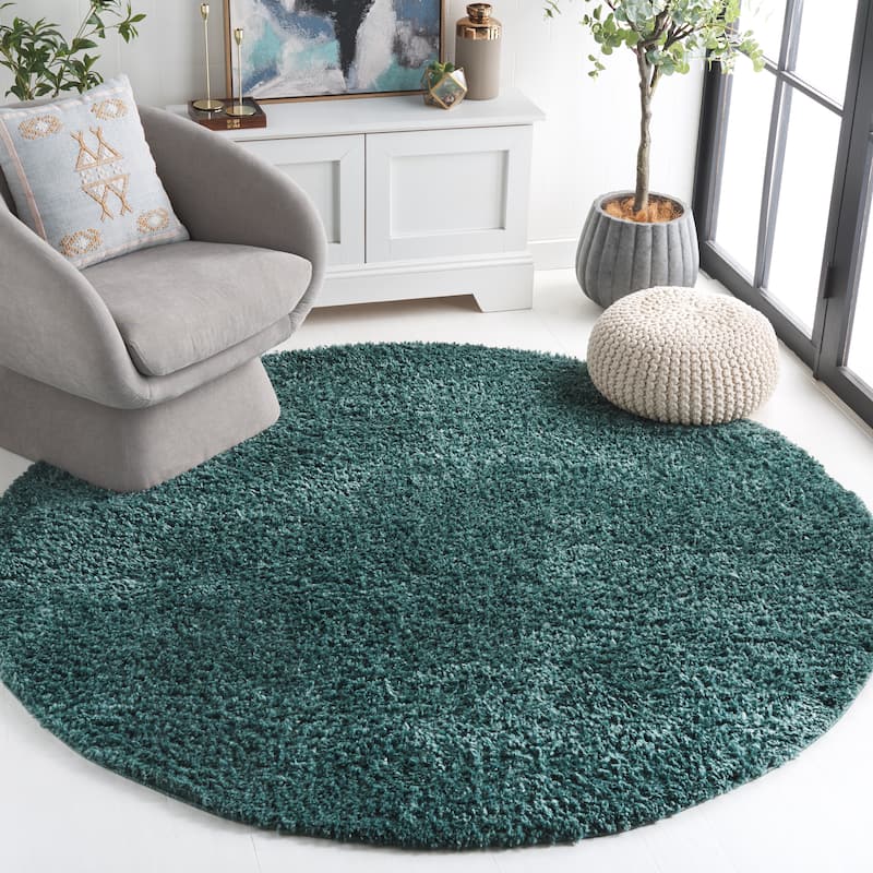 SAFAVIEH August Shag Solid 1.2-inch Thick Area Rug