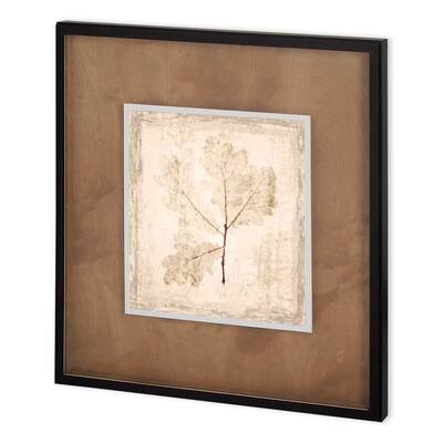 Stone Leaf III Framed Art Print