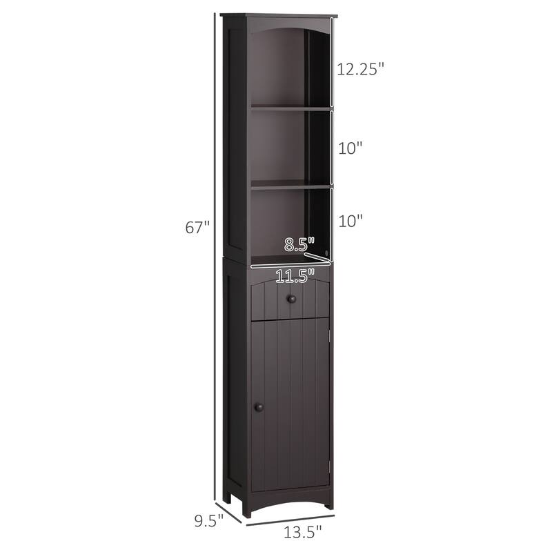 Homcom Bathroom Storage Cabinet