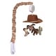 preview thumbnail 5 of 4, Lambs & Ivy Country Western Cowboy Hat Musical Baby Crib Mobile Soother Toy