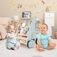 preview thumbnail 4 of 8, Costway Wooden Baby Walker Push & Pull Walker with Multi-Activity - See Details