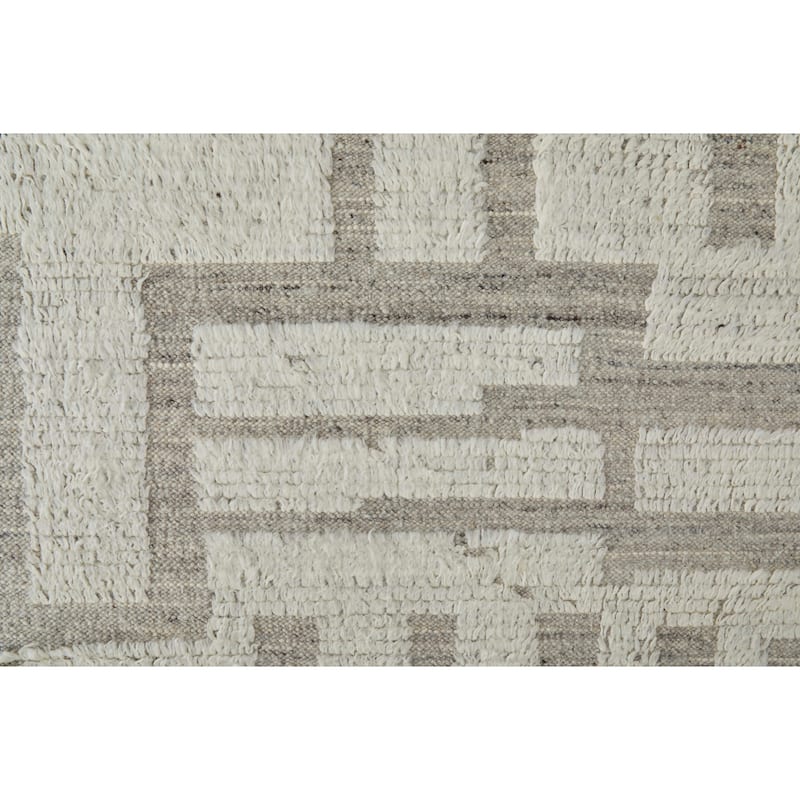 Grand Bazaar Saena Hand Woven Geometric Transitional Area Rug