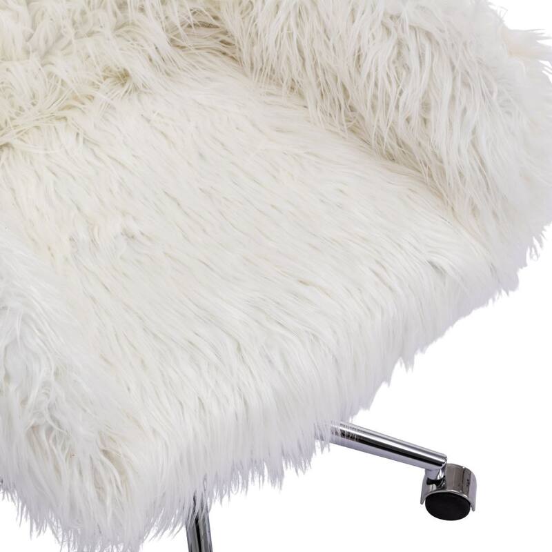 Modern home office chair, fluffy chair, makeup vanity Chair
