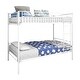 preview thumbnail 2 of 18, Metal-Frame Bunk Bed with Ladder, Featuring a Space-Saving Design