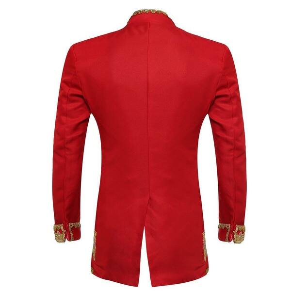 Shop Men S 3 Piece Casual Dress Suit Slim Fit Stylish Blazer Coats