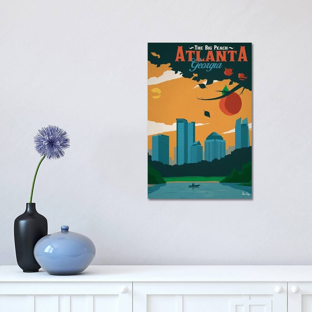 iCanvas "Atlanta" by IdeaStorm Studios Canvas Print