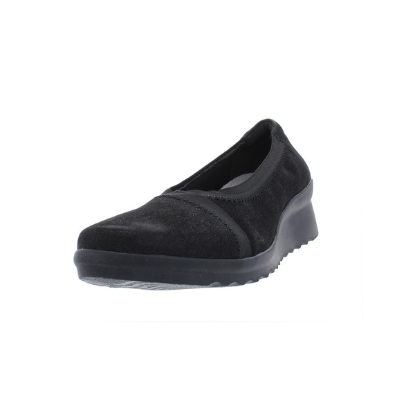Ladies Clarks Caddell Dash Wedge Heeled Shoes