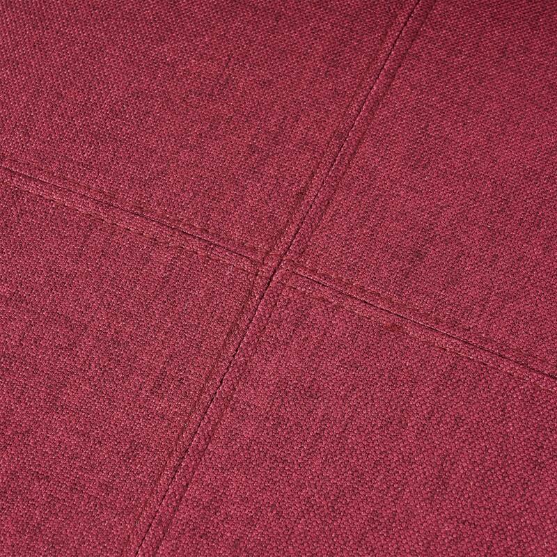 Modern Dining Chairs, Armless Upholstered Dining Chairs with T-Stitch Design, for Dining Rooms, Set of 2, Light Blue