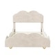 preview thumbnail 4 of 25, Fun Full Velvet Cloud Bed with Sturdy Pine Frame - Easy Assembly