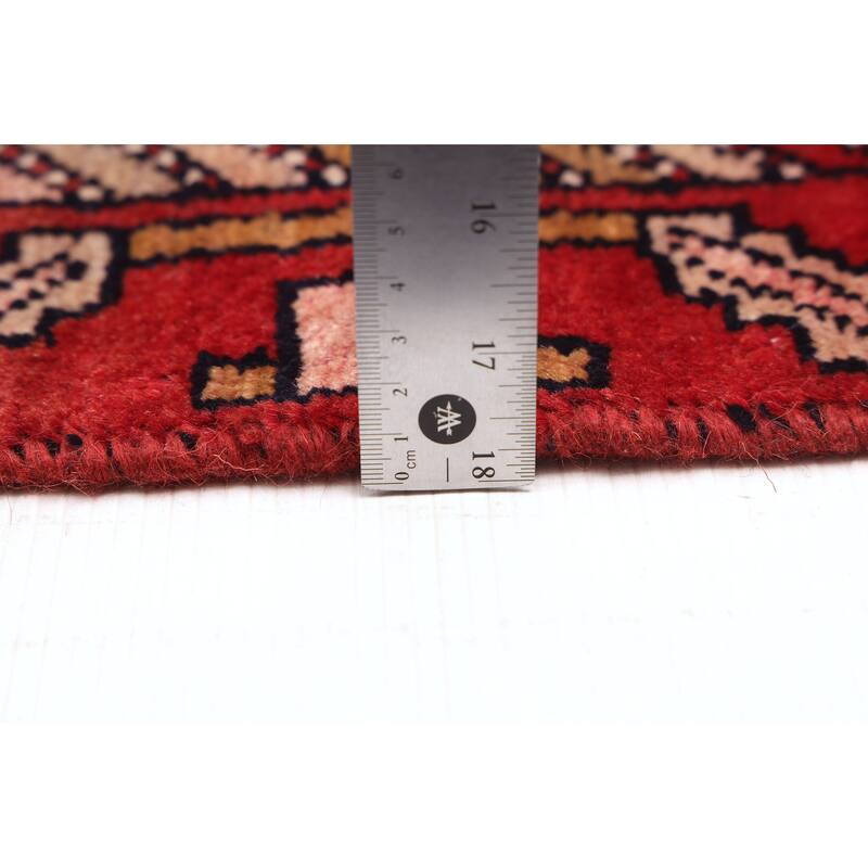 ECARPETGALLERY Hand-knotted Andelz Dark Navy Wool Rug - 3'7 x 9'9