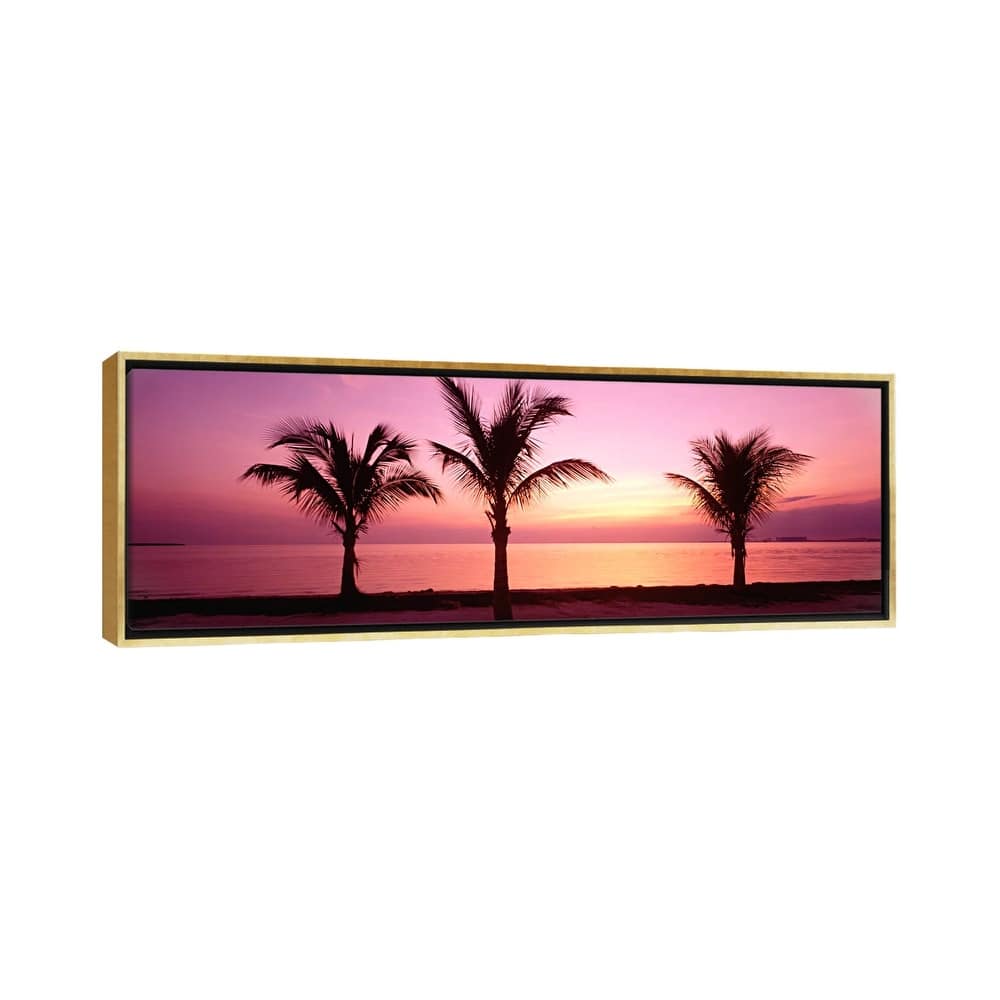 iCanvas "Miami Beach, Florida, USA" by Panoramic Images Framed Canvas Print