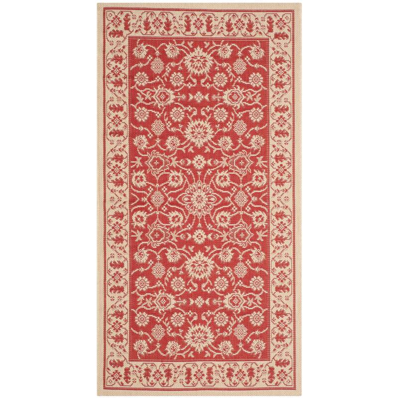 SAFAVIEH Courtyard Felicitas Indoor/ Outdoor Waterproof Patio Backyard Rug