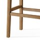preview thumbnail 45 of 98, Maven Lane 31" Adrien Saddle Kitchen Bar Height Stool - N/A