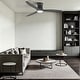 preview thumbnail 37 of 69, Sofucor 52Inch Low Profile Flush Mount Ceiling Fan with LED Light,3‑Blade Quiet Light Combo for Bedroom Kitchen Living Room