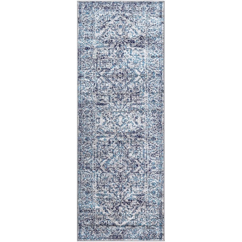 Livabliss Vintage Monte Carlo Medallion Area Rug