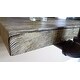 Danya B. Three Tier Faux Wood Industrial Pipe Wall Shelf