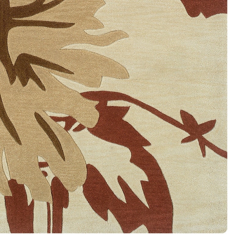 Hand Tufted Trio Fall Polyester Rug