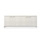 preview thumbnail 13 of 12, Clihome Furniture Wood 4-Door Accent Cabinet