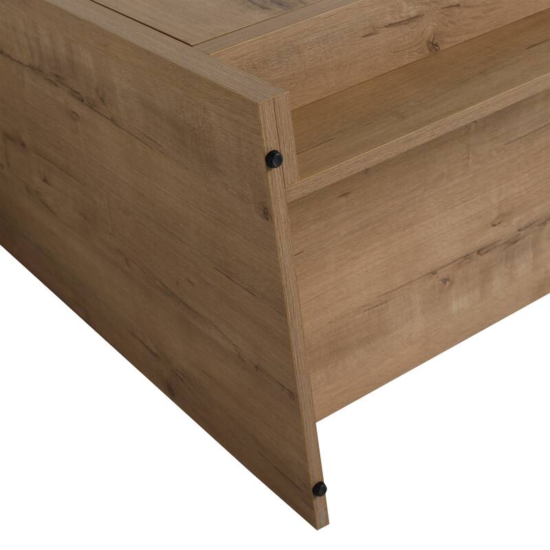 30" Freestanding Bathroom Vanity Cabinet with 2 Soft-Close Doors, Adjustable Shelf, Eco-Friendly Plywood Base, Vanity Only