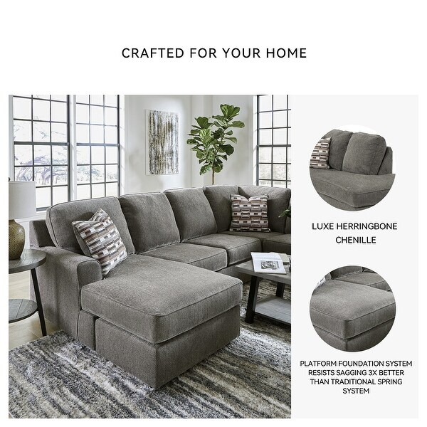 ashley様サイズ38 Signature Design by Ashley Brixley 2-Piece Sectional Sofa in