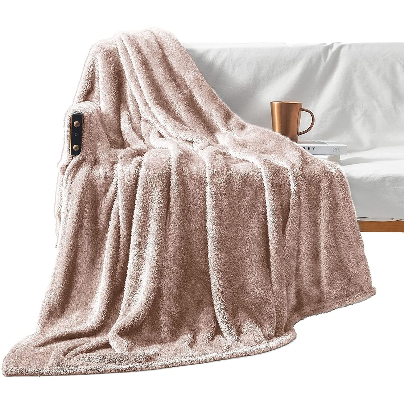 Large Fleece Throw Blanket Soft, Warm & Lightweight - Bed Bath & Beyond ...