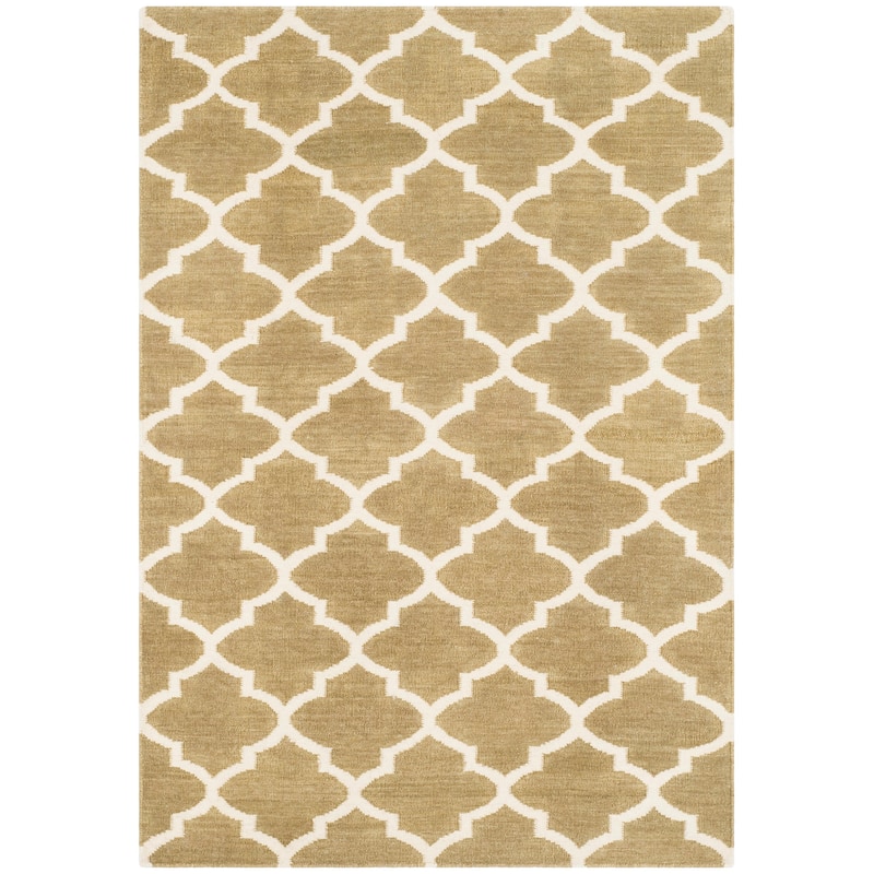 SAFAVIEH Handmade Flatweave Dhurries Hylkije Modern Wool Rug