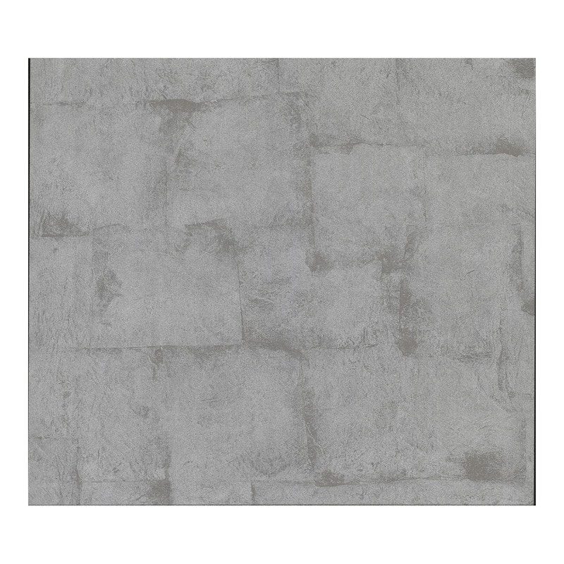 Advantage Saville Grey Texture Wallpaper - 21 x 396 x 0.025