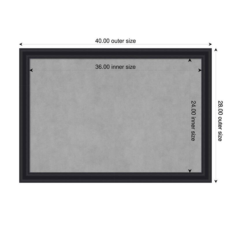 Amanti Art Dalat Black Framed - 40 x 28 in - Dalat Black