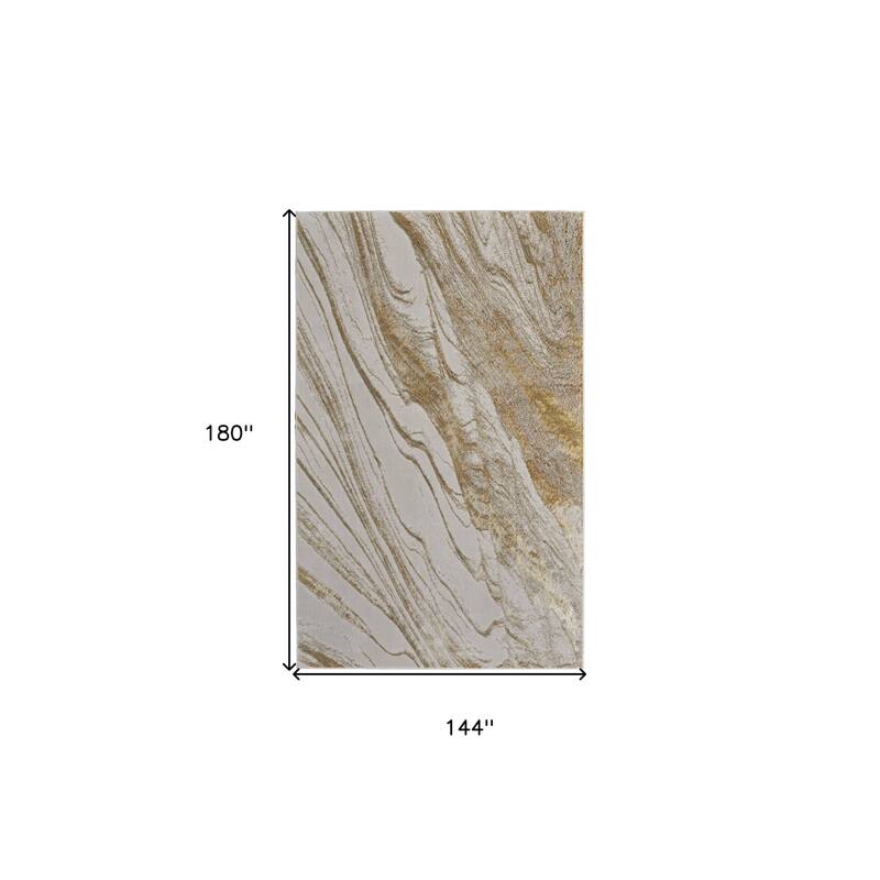 HomeRoots Abstract Industrial Rectangle Area Rug