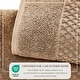 preview thumbnail 83 of 193, Linery & Co. Cotton Diamond Waffle Texture Bath Towels.