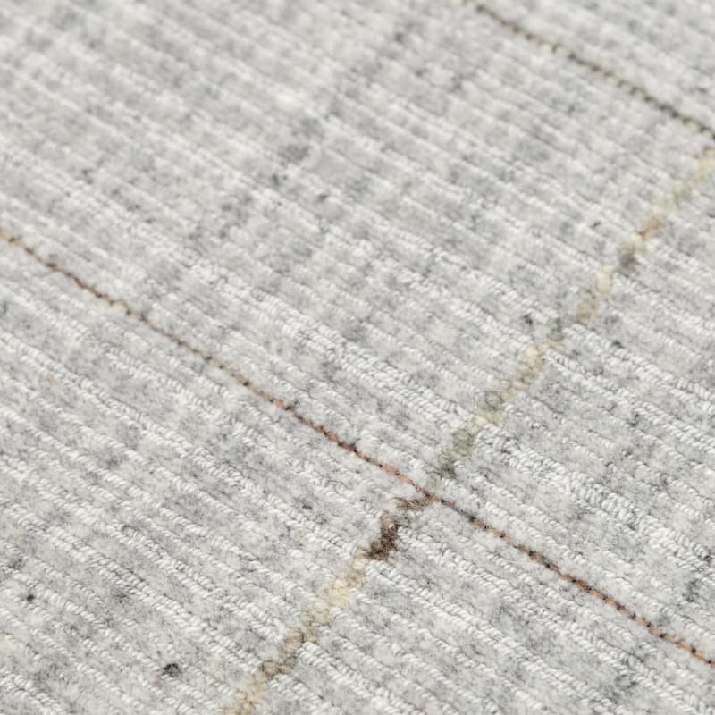 Alora Decor Chic Hand Loomed Abstract Lined Rug