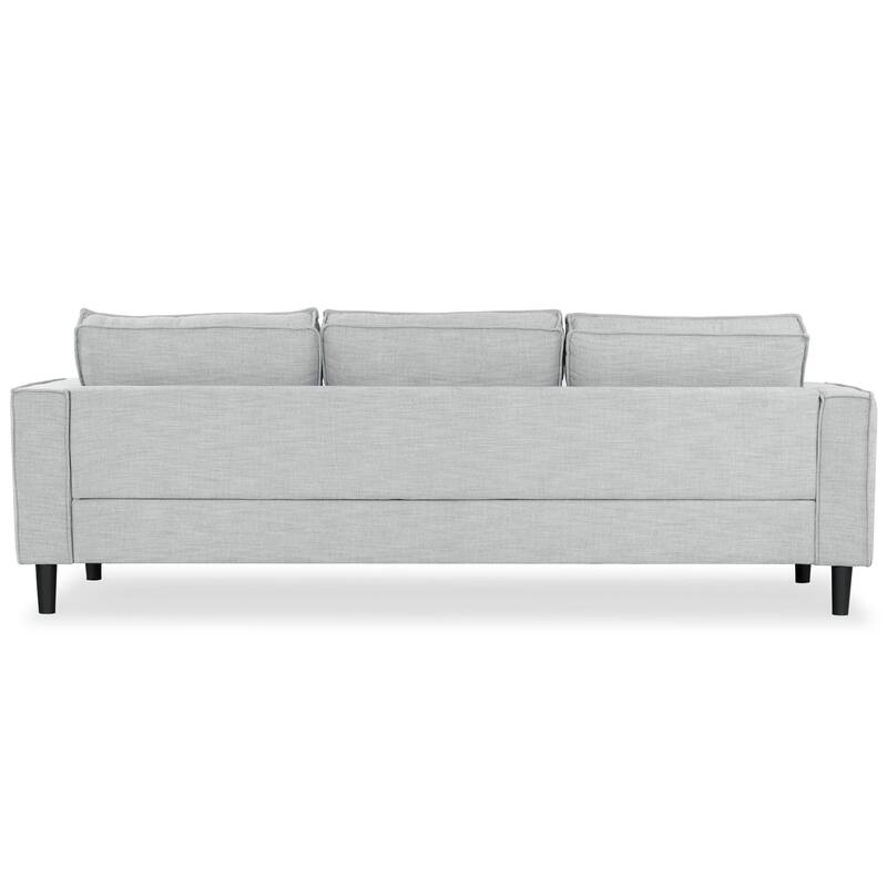 SAFAVIEH Couture Kalyna 3.5-Seater Sofa - 96"W x 33"D x 33"H