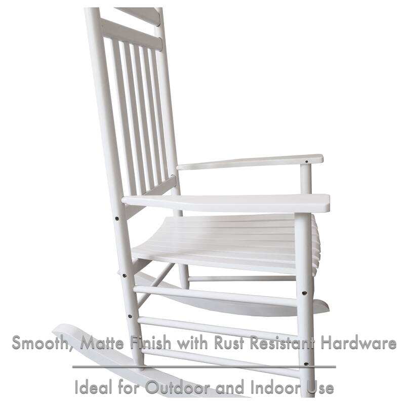 Havana White Rocking Chair