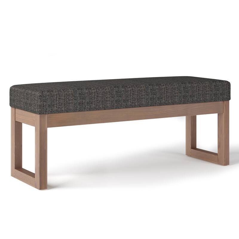 WYNDENHALL Madison 44 inch Wide Contemporary Rectangle Ottoman Bench
