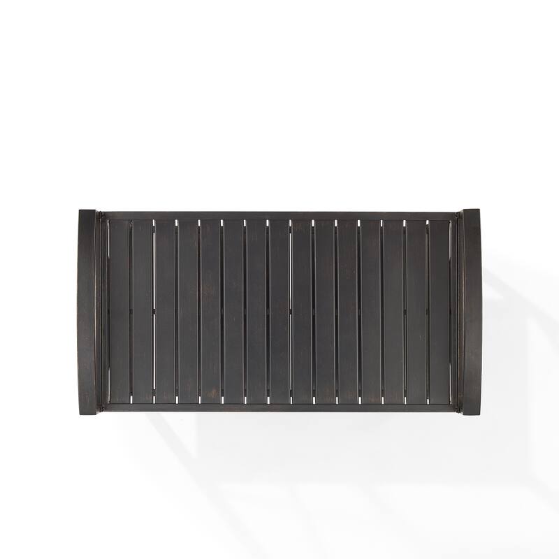 Kaplan Outdoor Metal Bar Cart