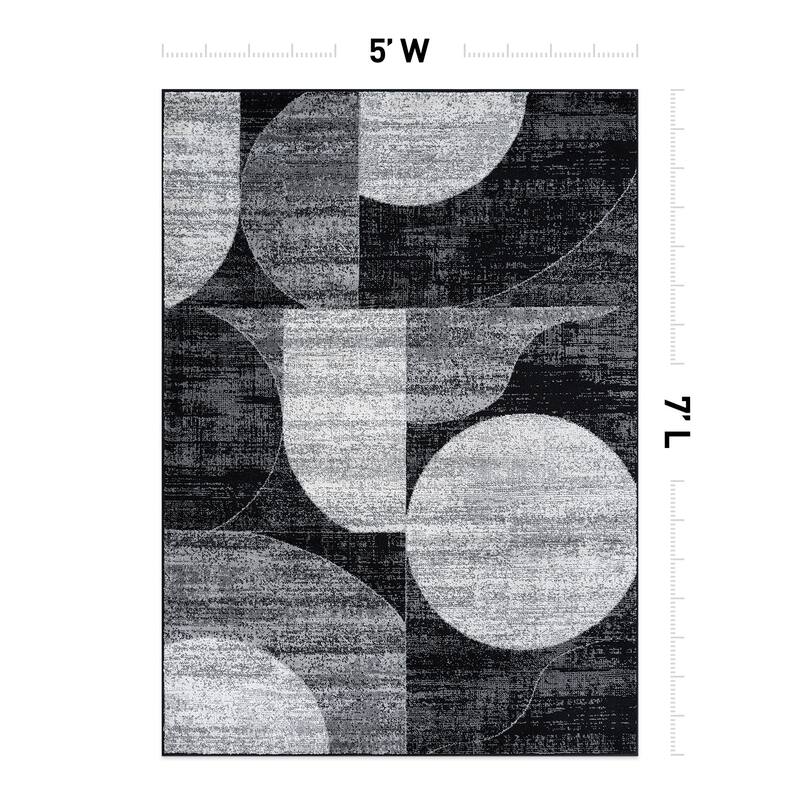 Modern Geometric Design Area Rug