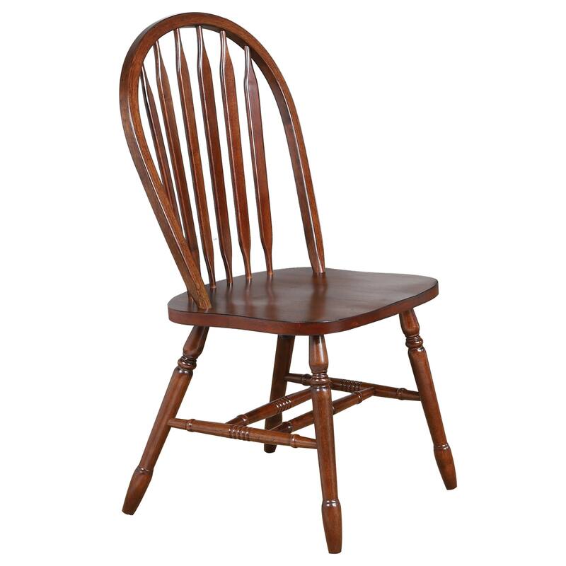 Extendable Dining Set 7 Piece Rectangular Table & Chairs - 56-72" Solid Wood Dining Room Set