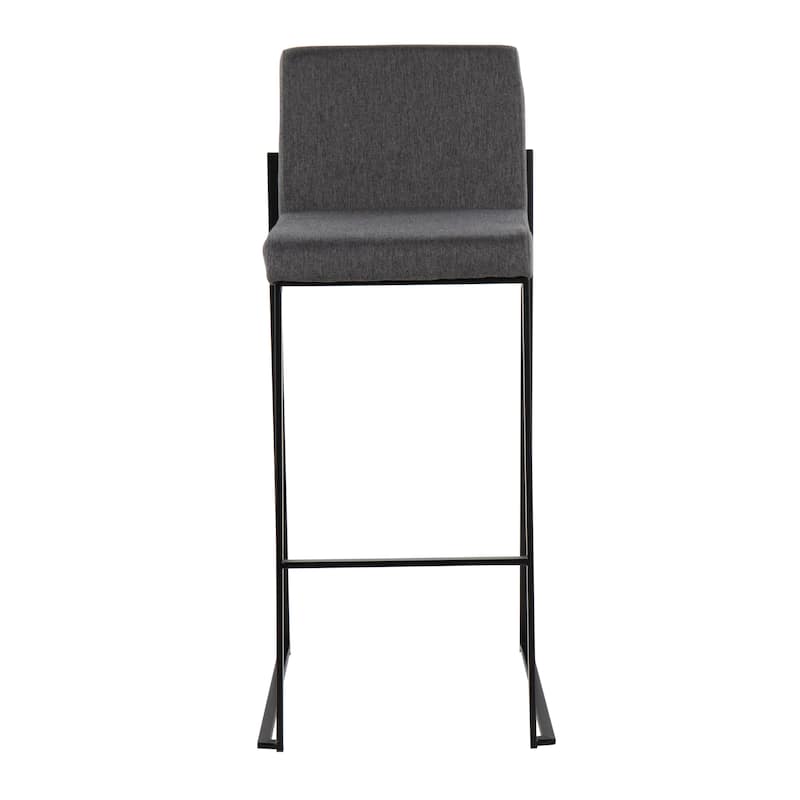 Silver Orchid Forrest High Back Bar Stool - Set of 2