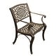 preview thumbnail 13 of 12, Mesh Lattice 59 in. Round Dining Set with Lazy Susan and Six Chairs