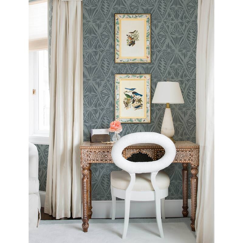 A-Street Prints Urbane Denim Diamonds Wallpaper