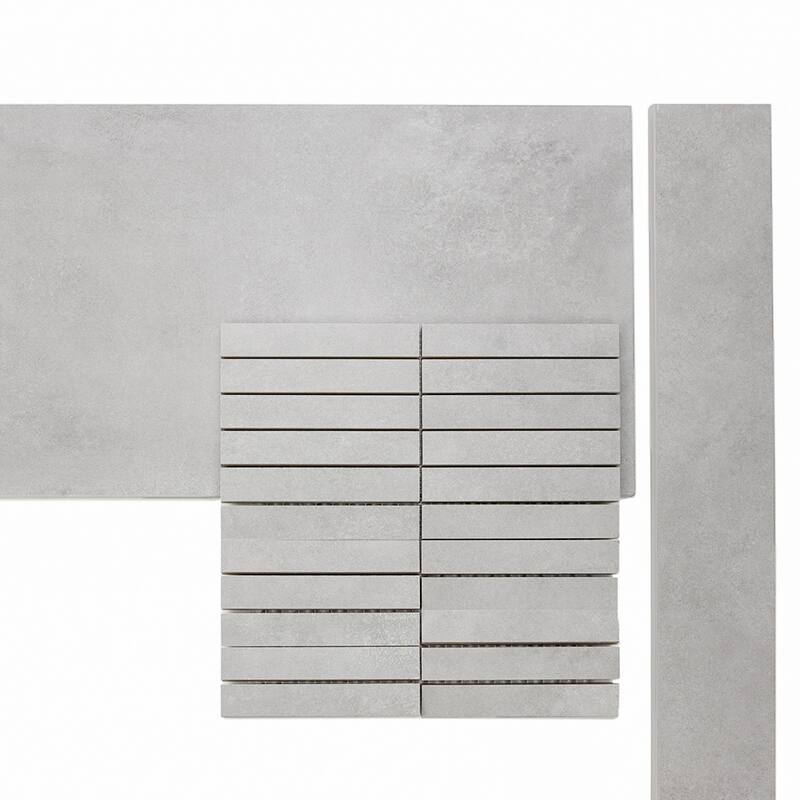 Foundry 3.5x24 Matte Porcelain Bullnose Tile Trim