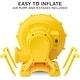 preview thumbnail 5 of 13, Inflatable Bounce House Giant 12x10.5 Feet Blow-Up Jump Bouncy Castle for Kids with Air Blower, Carry Bag