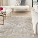 preview thumbnail 6 of 23, Nourison Home Iliana Indoor only Grey Abstract Area Rug