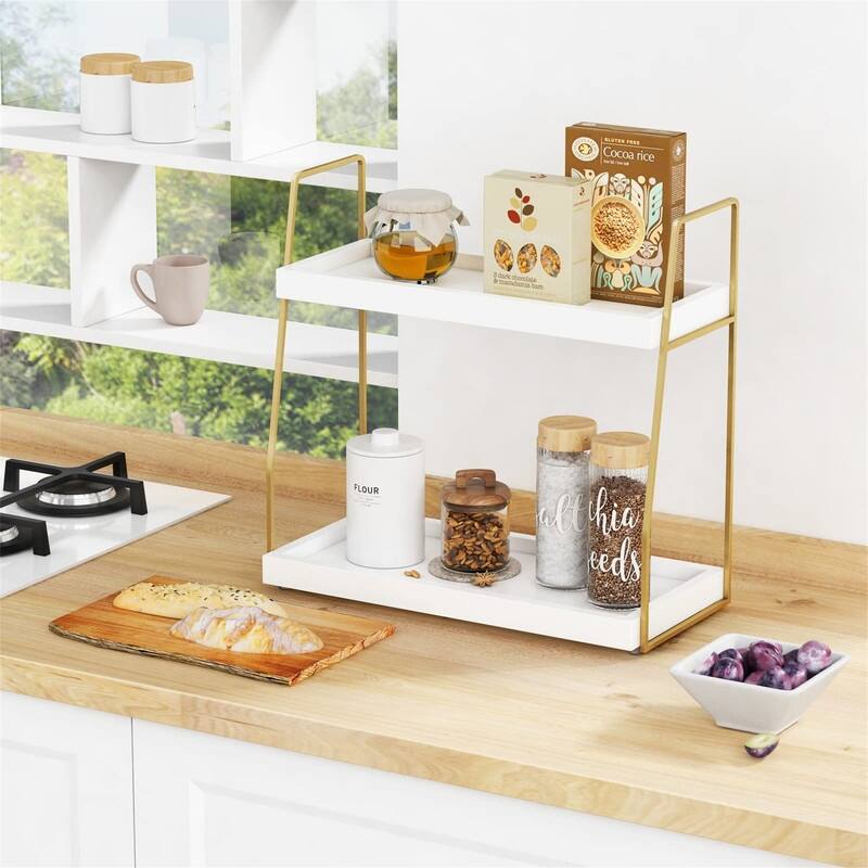 Bathroom Organizer Countertop - 6.7"D x 14.4"W x 14"H
