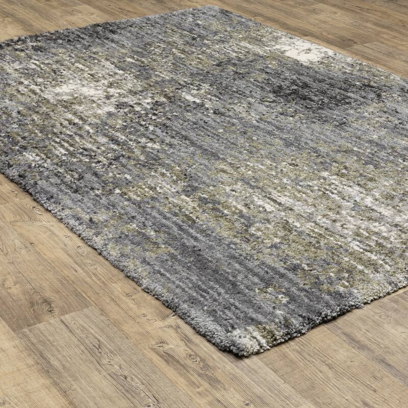 Style Haven Archer Cosmic Abstract Shag Area Rug