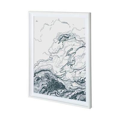 Stream II Framed Art Print