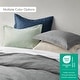 preview thumbnail 7 of 33, Chelsea Square Reese Modern Lightweight Chambray Print Comforter Set