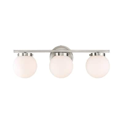 Meridian M80023 3 Light 24" Wide Bathroom Vanity Light